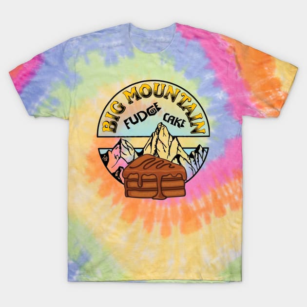 Big mountain fudge cake T-Shirt by Bolt•Slinger•22